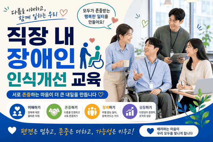 외국인을 위한 직장 내 장애인인식개선 교육